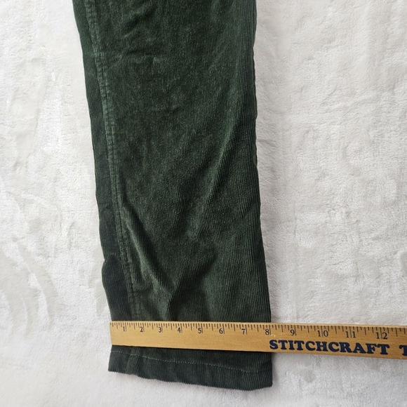 J. McLaughlin Cotton Oxford Corduroy Pants Men’s 36 Green Preppy Holiday - Picture 5 of 11